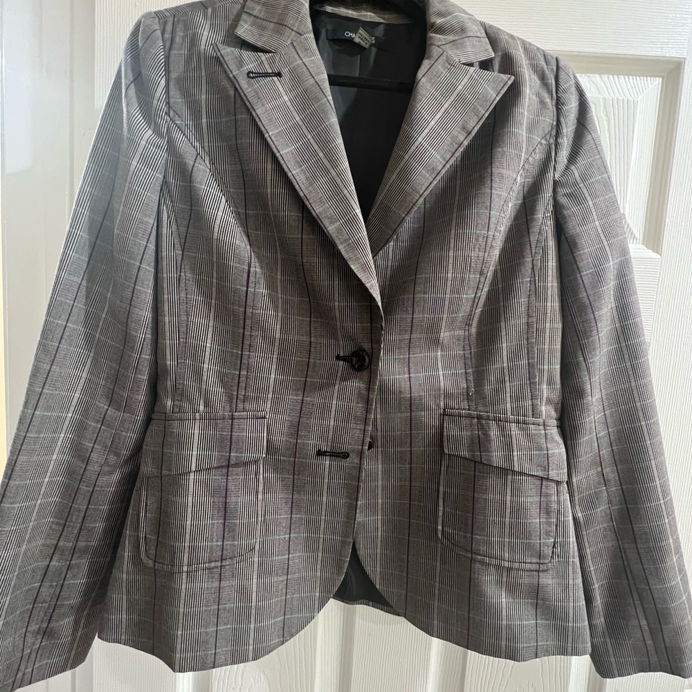 Plaid Blazer